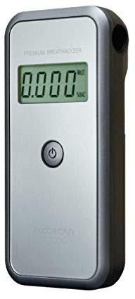 AlcoMate Premium AL7000 Full Pack Breathalyzer – Professional Alcohol Tester with Pre-Calibrated Replaceable Intelligent Sensor (PRISM) No Calibration Needed, Perfect for Workplace & Personal Safety
