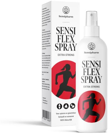 Sensi Flex Spray Extra Strong - Wärmespray für Muskeln & Gelenke - 110 ml | Erst kühlend, dann wohlige Wärme nach Sport, Arbeit und Belastung, mit Menthol, zieht schnell ein