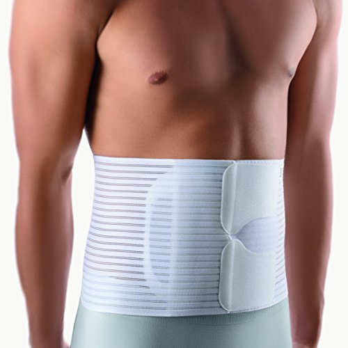 bort bort 104050 21 cm Gr. 2 Narbenbruch-Bandage Höhe 21 cm inklusive Pelotte, Größe 2, weiß