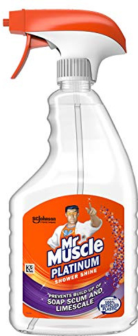 Mr Muscle Platinum Shower Shine Spray 750 ml