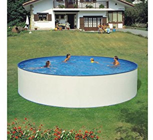 HANSEATIC Komplettset (7-tlg.): »Rundpool inkl. Sandfilteranlage 3 m³/h« (in 6 Größen) 90 cm x 300 cm