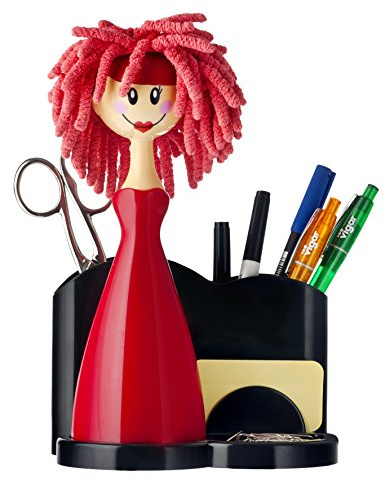 VIGAR Dolls Office V.2 Spolverino 2 Pezzi Rosso/Nero