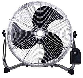 VENTILATORE DA TERRA CROMO CM.45