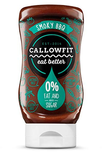 Callowfit Low Carb Sauce 0% Fat & Zucker - Diätsoße (Smoky BBQ)