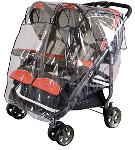 Sunnybaby 10093 Regenverdeck Folie für Zwillingsbuggy