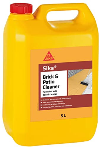 SIKA Brick & Patio Cleaner 5Lt, Clear