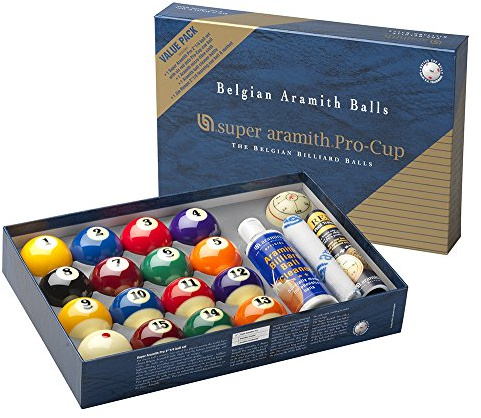 Super Pro Aramith Pool Balls - VALUE PACK