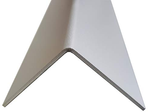 designbleche | Aluminium Winkelprofil eloxiert | 25x25mm Schenkellänge | 2,5mm Stärke | 1,5 Meter L-Profil | Robuster Kantenschutz & Eckschutz | Metallblech, Kantenprofil, Aluwinkel