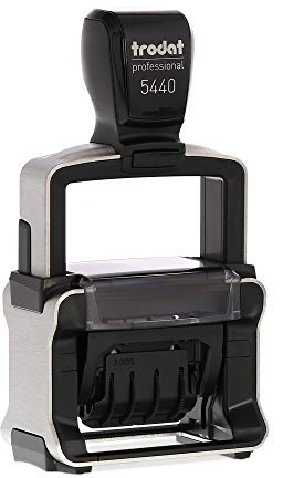 Trodat Professional 5440/L Schrifthöhe, Datum, 4 mm, schwarz