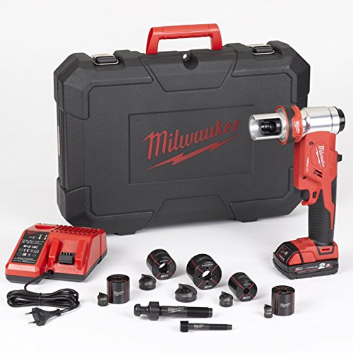 Milwaukee M18HKP-201CA M18 Hydraulic Knockout Punch with Punch & Die Kit (1 X 2.0Ah Batteries, Charger and BMC) New