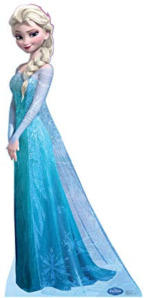 Cardboard People Elsa Life Size Cardboard Cutout Standup - Disney's Frozen (2013 Film)