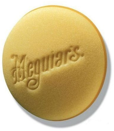 Meguiars Pad applicateur en cuir pour cire/mousse/brillant pneus