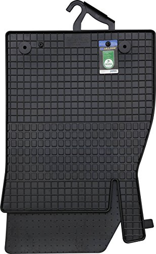 PETEX Gummimatten passend für Insignia ab 11/2008-04/2017 / Insignia Sports Tourer ab 02/2009-04/2017 / Malibu ab 06/2012-11/2015 Fußmatten schwarz 4-teilig
