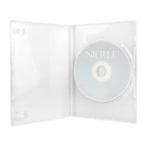 Amaray DVD Hüllen, 15 mm, Maschinen-pack-Qualität, Transparent, 100 Stück