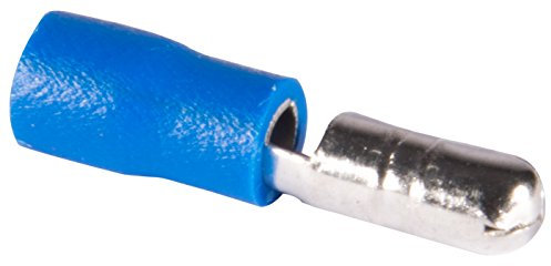 Electraline 62282 Capocorda Cilindrico, Diametro 4 mm, Maschio, Blu