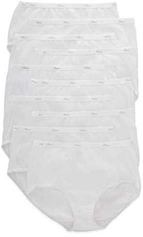 Hanes Women's Panties Pack, 100% Cotton Underwear, Moisture-Wicking Underwear, Ultra-Soft and Breathable, Tagless Multipack