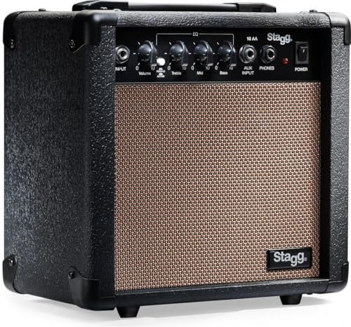 Stagg 25015609 10 AA EU Acoustic Amplifier (10 Watt, 230V)