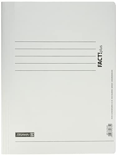 BRUNNEN Schnellhefter FACT!plus | A4, Füllhöhe: 10 mm, weiß