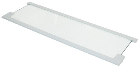 Glass Shelf With White Trim for John Lewis Fridge Freezer Equivalent to 2251187353