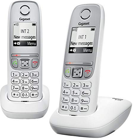 Gigaset A415 Duo Telefono Cordless, Bianco [Belgio]