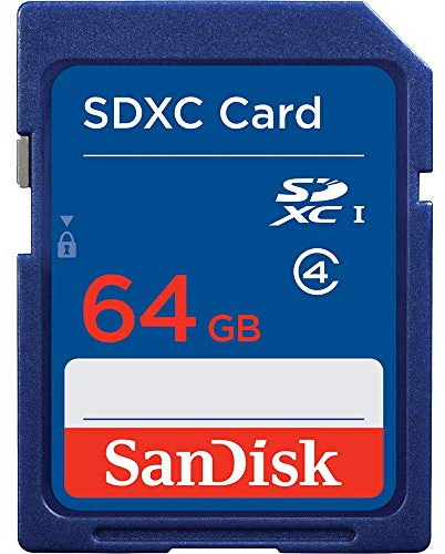 Sandisk 64GB Ultra SDXC Memory Card For Nikon D3100 Camera