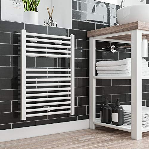 Badheizkörper mit Einzelanschluss unten, Modell Toskana, 70 x 50 cm, Weiß, Der Renovierungsprofi