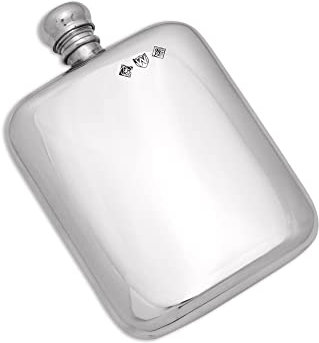 Flasque Rectangulaire en Etain 113mL