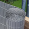 Papillon Artificial Grey Bamboo Cane Plastic Garden Fence Screening Roll Privacy Border 4m x 1m (13ft 1in x 3ft 3in)