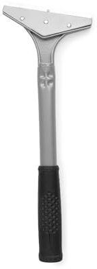 PENNELLIFICIO 2000 | Raschietto Professionale con Lama in Acciaio al Carbonio, Raschietto per Piastrelle con Impugnatura Morbida, per Rimuovere Colla, Adesivi, Carta da Parati, Stucco e Intonaco