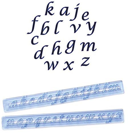 FMM alphabet cutter set lower case script