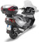 Givi SR3104 Topcase Träger Monokey Koffer, Schwarz