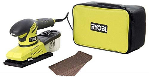 Ryobi - Lixadora excentrica 280w + lixas