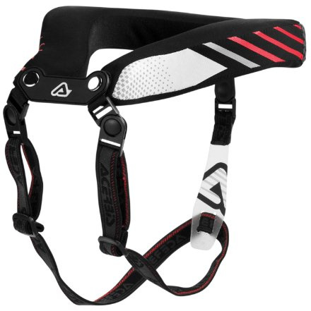 Acerbis nackskydd Stabilizing Collar 2.0 Grey/Balck/Red en storlek
