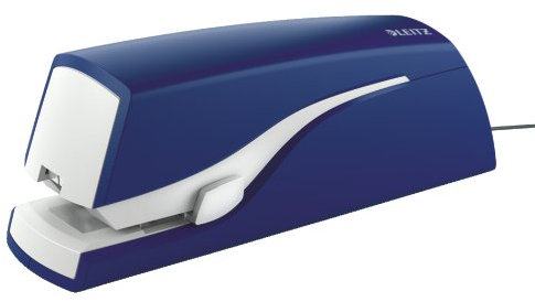Leitz NeXXt 55330035 Electric Stapler 20 Sheets Metal with Plastic Elements Includes Staples Blue