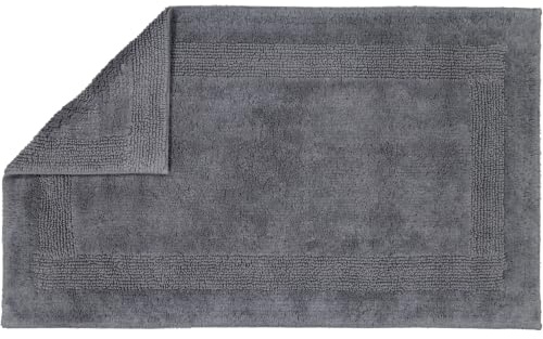Cawö Badteppiche Luxus Badteppich 1000 anthrazit - 774
