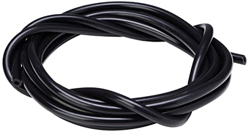 Ramair Filters VAC4MM-3M-BK Manguera para aspirador, hecha de silicona, 4 mm x 3 m