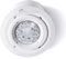 Finder Rilevatore di Movimento per Interno Tipo 18.31. Montaggio a controsoffitto/cartongesso. Dotato di 1 NO 10. Programmazione standard. Con contatto di uscita a potenziale di rete