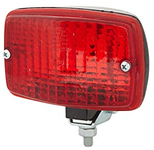 HELLA 2NE 002 985-001 Rear Fog Light - Halogen - 12V - mounting - Lens Colour: Red - Plug: Blade Terminal - left/Rear/right