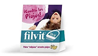 Filvit peine milpúas arrastra piojos 30 gr