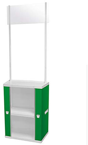 Große Promo Ständer -Lightweight und tragbare Fachmesse-Event-Messe-Displays (weiß) - Large Promo Stand -Lightweight and portable Trade Exhibition Event Fair displays (White)