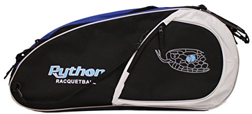 Python Deluxe 3R (3 Schläger) Racquetball-Tasche Serie (schwarz/blau)