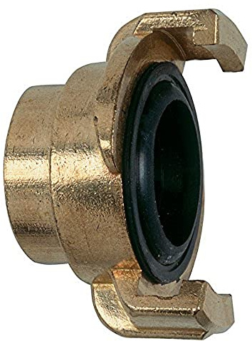 MEISTER Schnellkupplung Innengewinde Messing 1 (ca. 33,24 mm) - Robuste Verarbeitung & einfacher Anschluss - Schlauchanschluss / Innengewinde / Tankwagenkupplung / FLOR92175