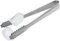Fackelmann 49293 Pince à glaçons, pince inox, pince inox pour glaçons, pince de bar, Acier inoxydable, Argenté, 18,5 cm