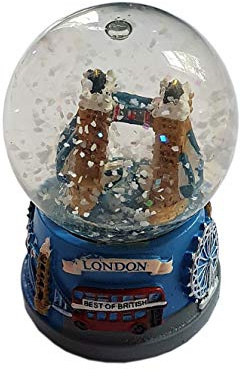 Elgate Tower Bridge London Souvenir Schneekugel Schneesturm