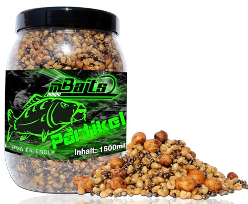 Angel-Berger Magic Baits Ready Particle gekochte Partikel Karpfenköder Angelfutter Karpfenangeln
