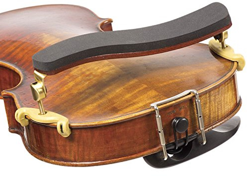 Kun Bravo 4/4 Violine Schulterstütze - Hartholz mit Messingbeschlägen