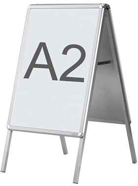 magnetoplan | Kundenstopper | Typ SP | Aluminium | DIN A2 | Typ SP, Aluminium, DIN A2
