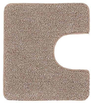 Kleine Wolke WC-Vorleger Seattle / 55 x 50 cm/Farbe Taupe Badteppich, Polyester, 55x50x3 cm, 4004478264939