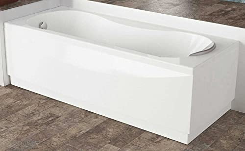 Novoalugas calypso - Vasca da bagno 150x70 scarico +riempimento bianco 2 pannello
