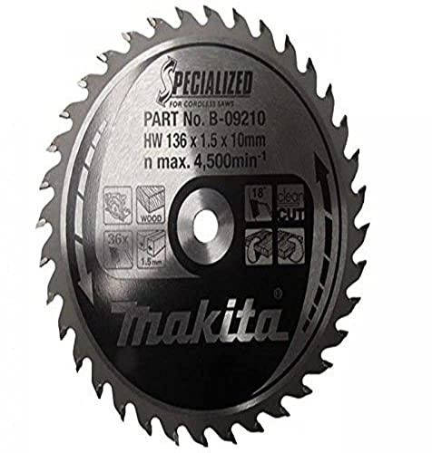 Makita B-32948 Specialized Blade for Cordless Saws 136x10x36T